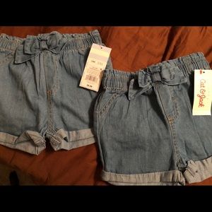 NWT Light blue twin shorts